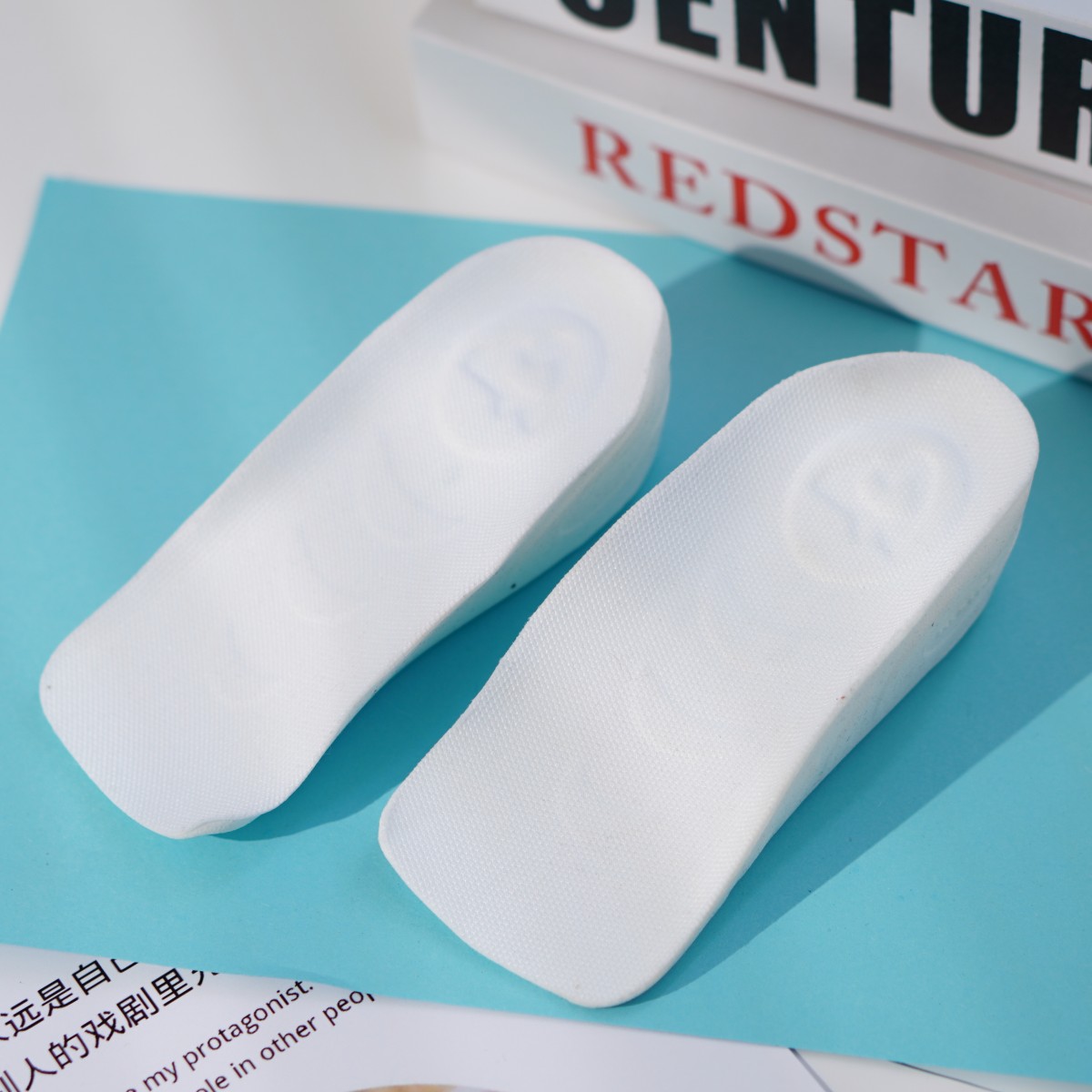 麦迪尚品 5061865  增高鞋垫女足弓支撑不累脚隐形半掌内增高垫男