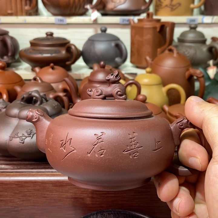 茶壶紫砂精工制作
