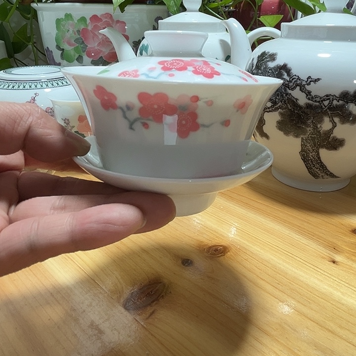 醴陵釉下五彩官窑瓷器160毫升