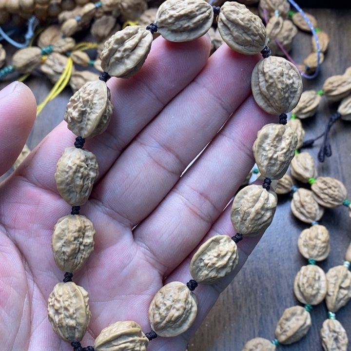 贴***贴文玩核桃吊坠文玩木质核桃手串