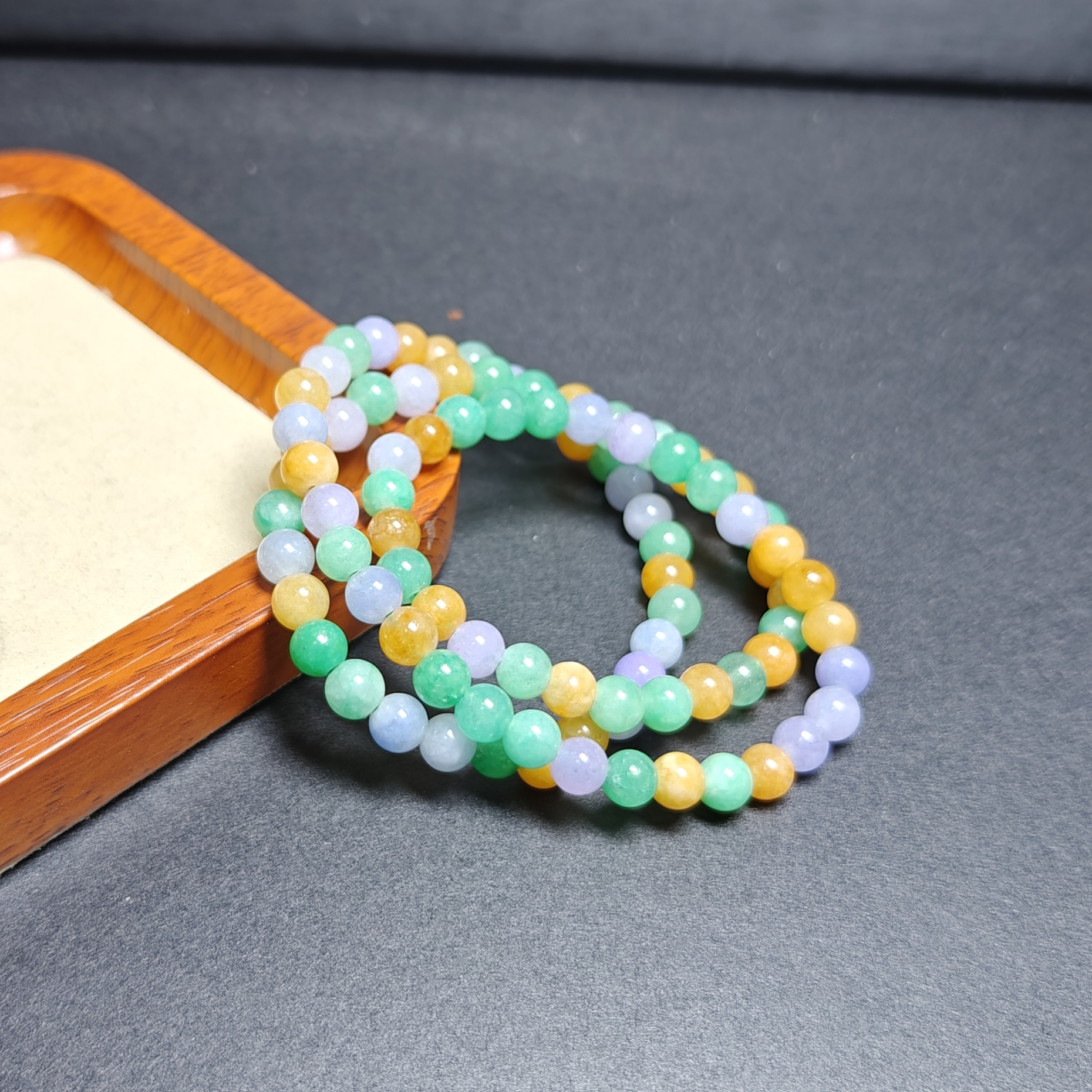 [停业清货]三色多宝6m3圈手串-355-多样性发一