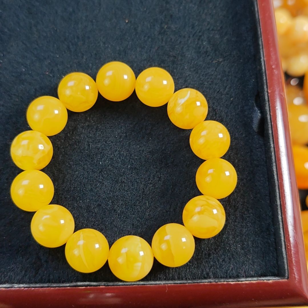 手串蜜蜡未镶嵌手串15十