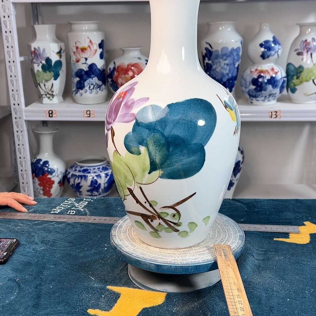 摆件景德镇陶瓷棒鸟