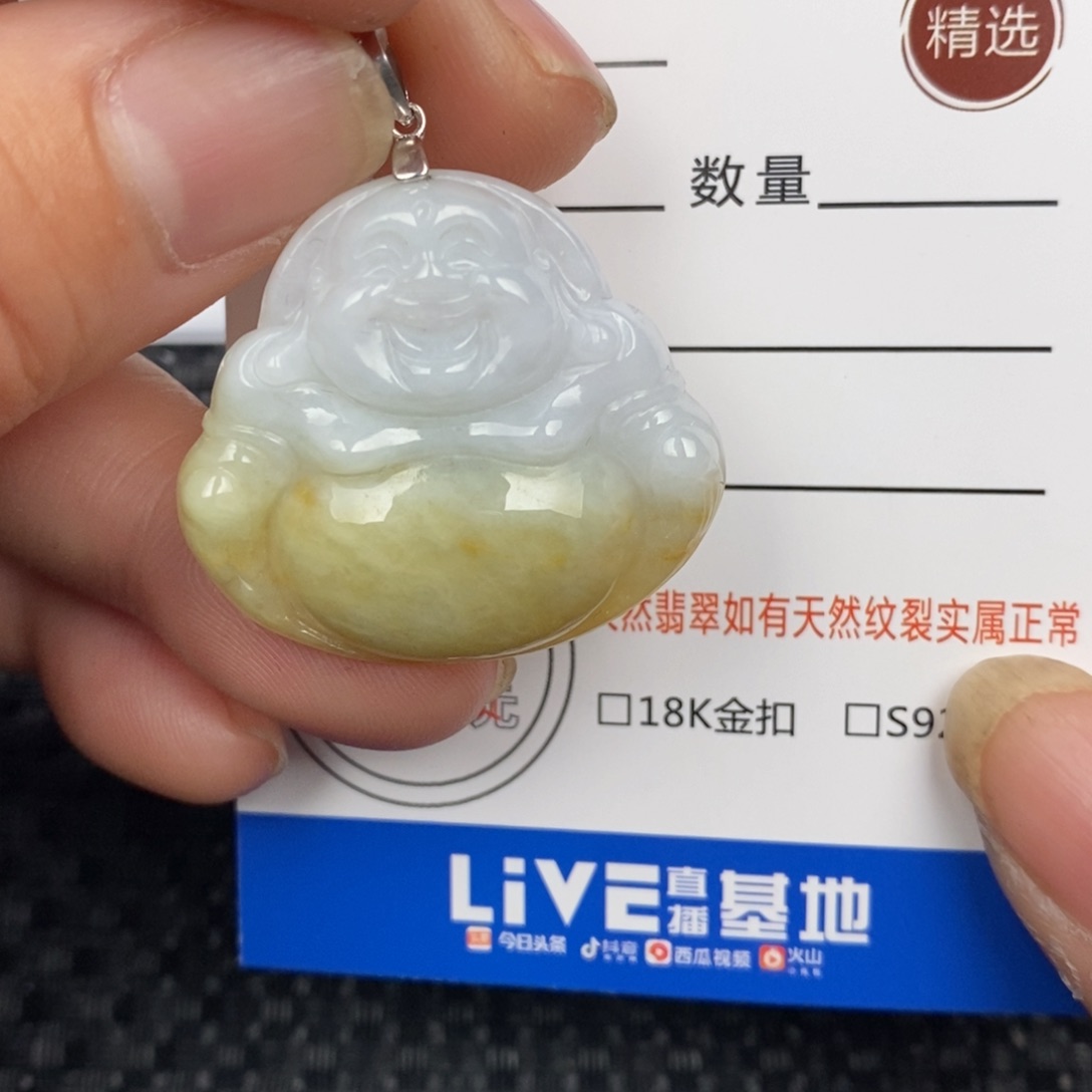 翡翠颈饰未镶嵌吊坠尺寸