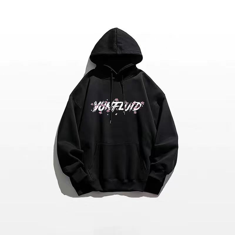 卫衣长袖潮牌ING缝男女同款连帽宽松春秋情侣款