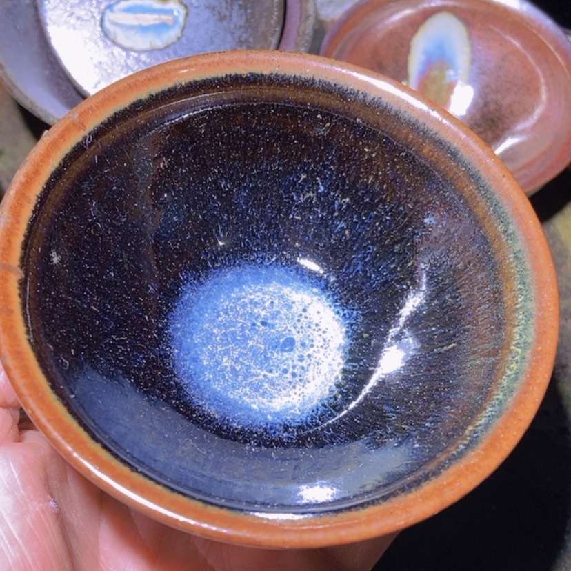 【闪购商品】茶盏笑**算原矿原釉落灰烧