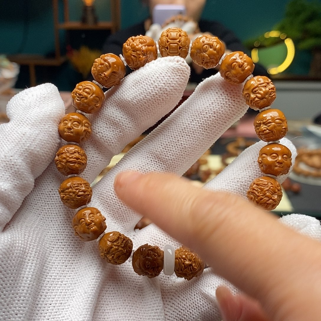 核桃手串/手链四面罗汉1.0