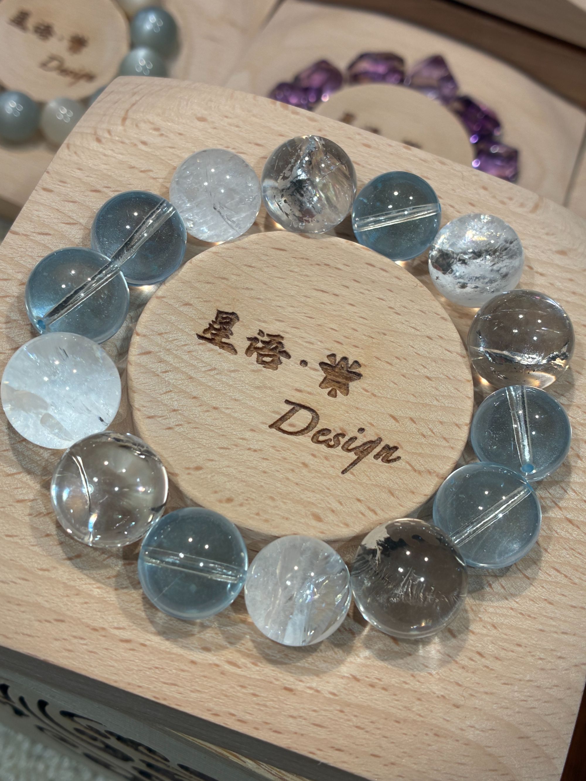 星语  直播间水晶定制手串手链天然水晶DIY补差链接