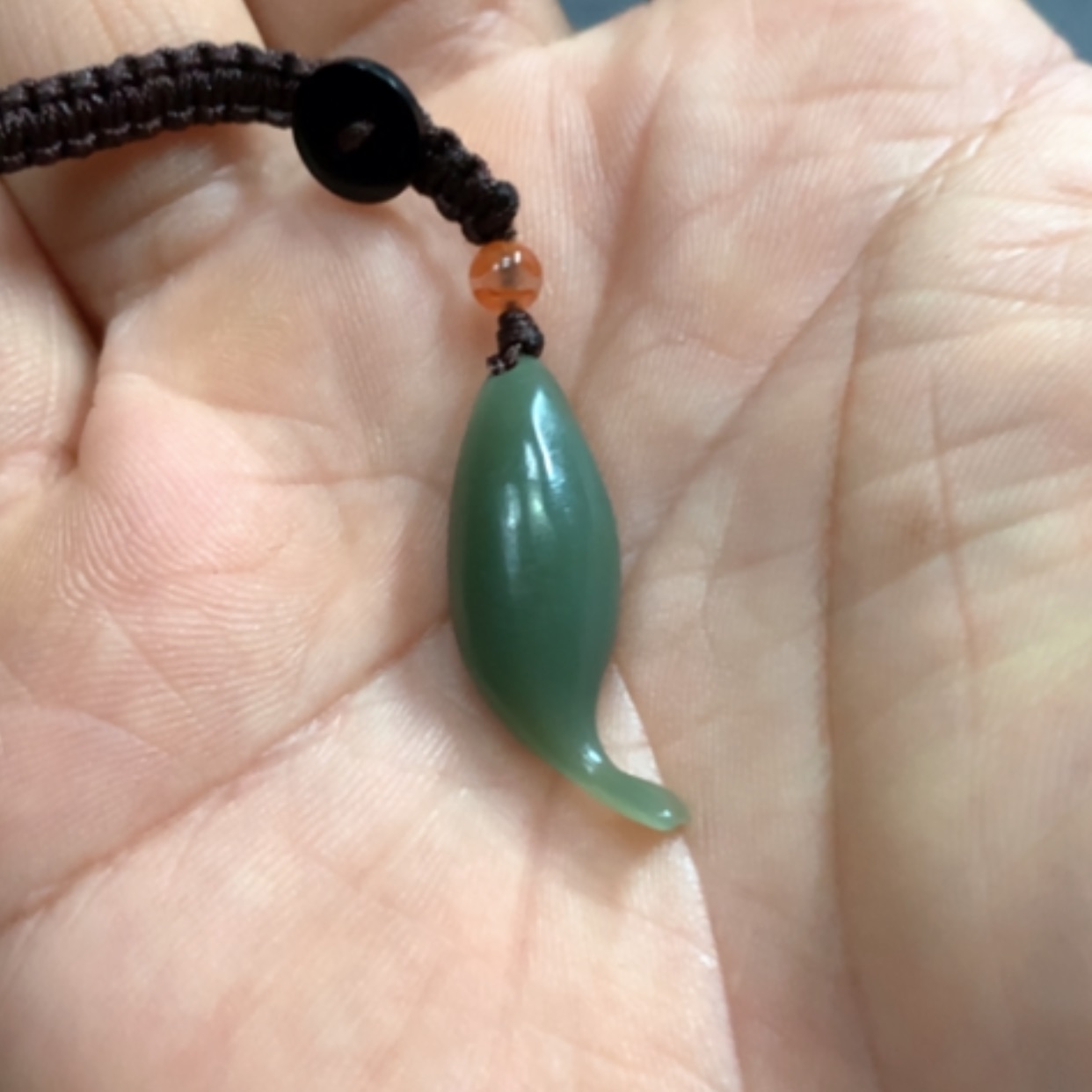 【闪购商品】颈饰未镶嵌岫岩老玉（透闪石质玉）