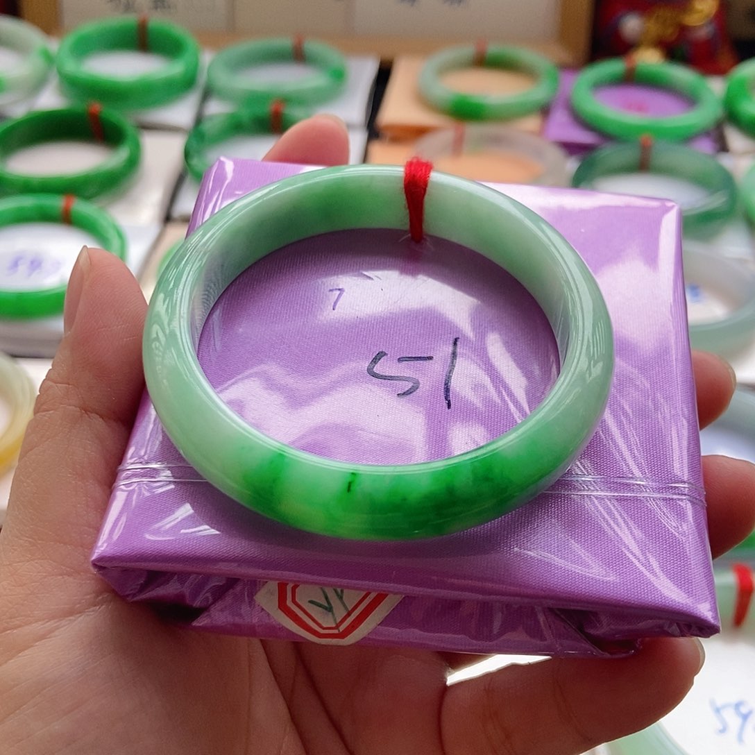 未镶嵌手镯翡翠6号