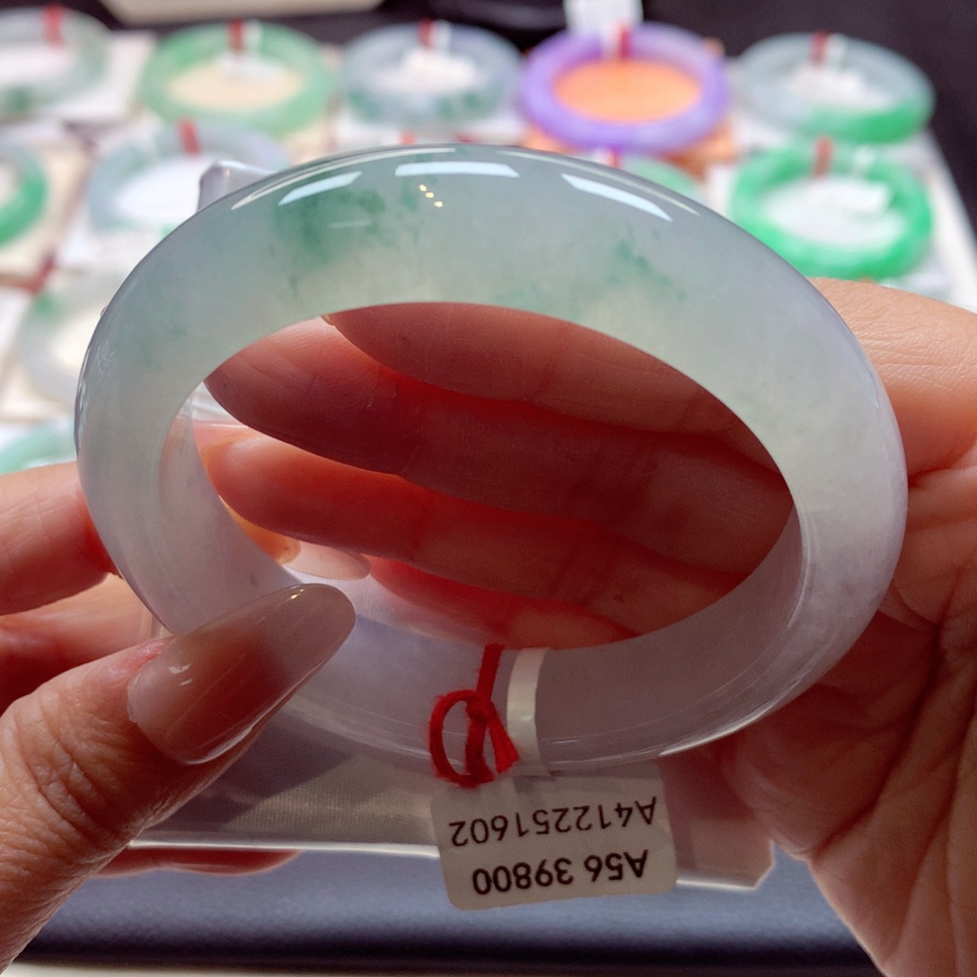 翡翠手镯未镶嵌正圈56.8（48号）89