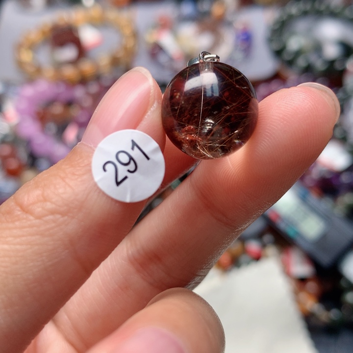 水晶吊坠(不含链)未镶嵌