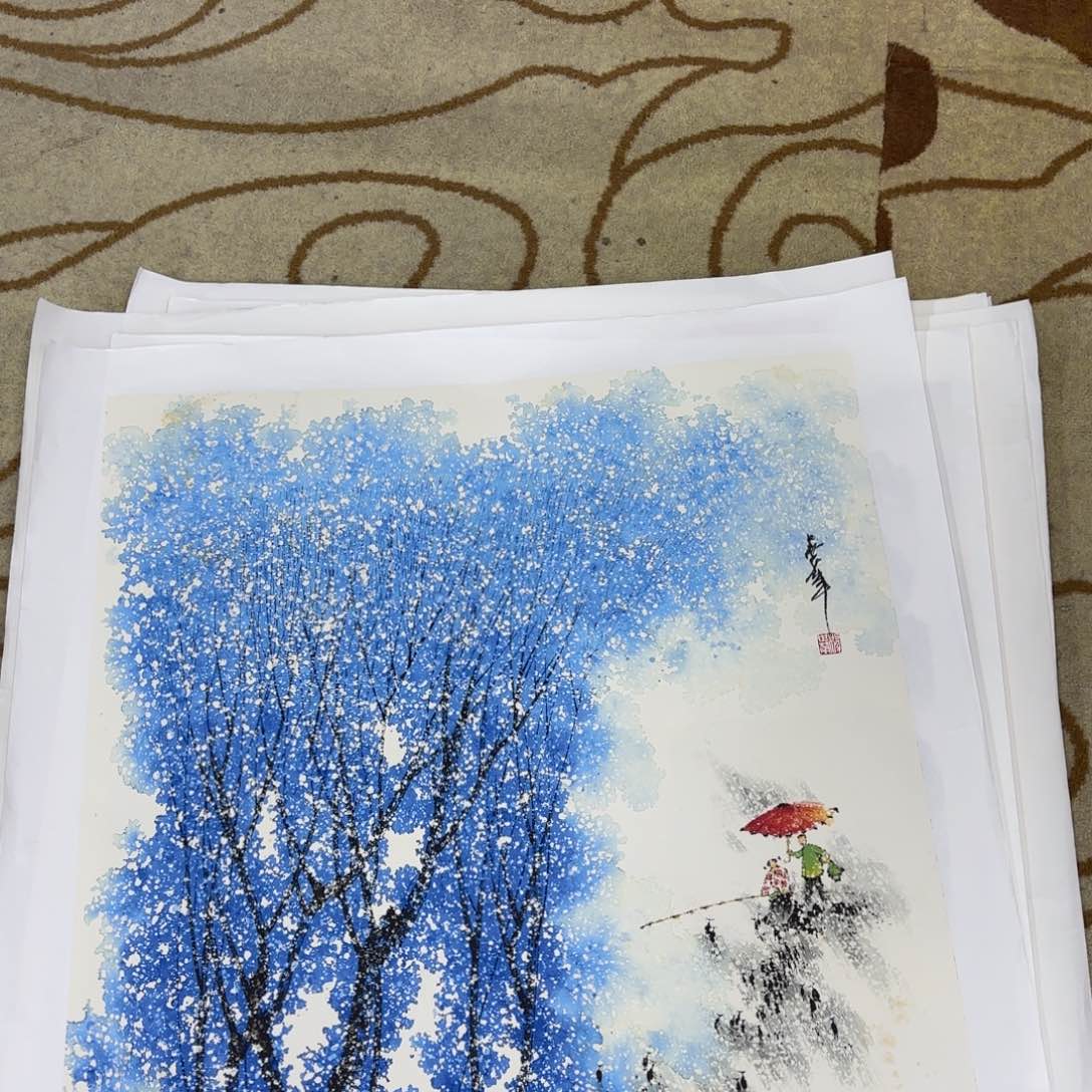 国画万**意杨世华斗方李欣主播