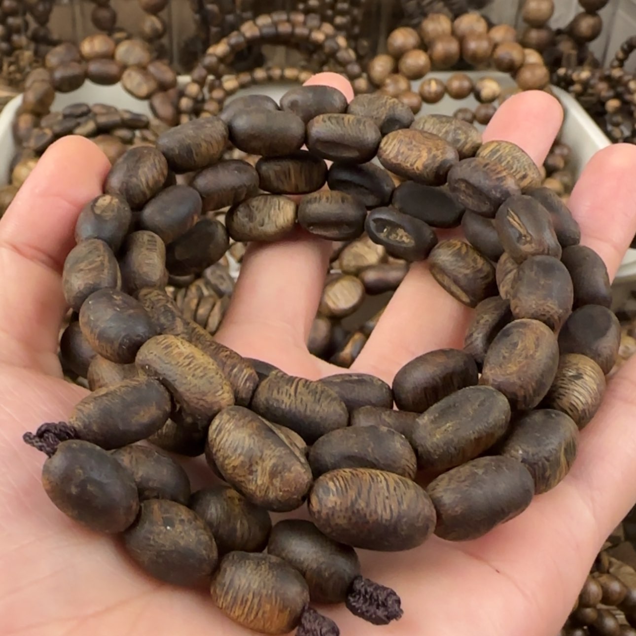 【闪购商品】沉香手串青*奇楠手串35.7克