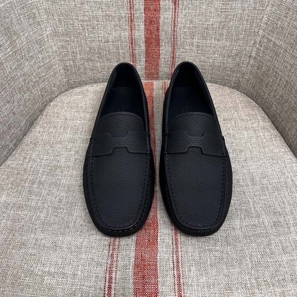 春季新款豆豆鞋男士透气软底真皮驾车豆豆鞋休闲百搭驾车鞋舒适