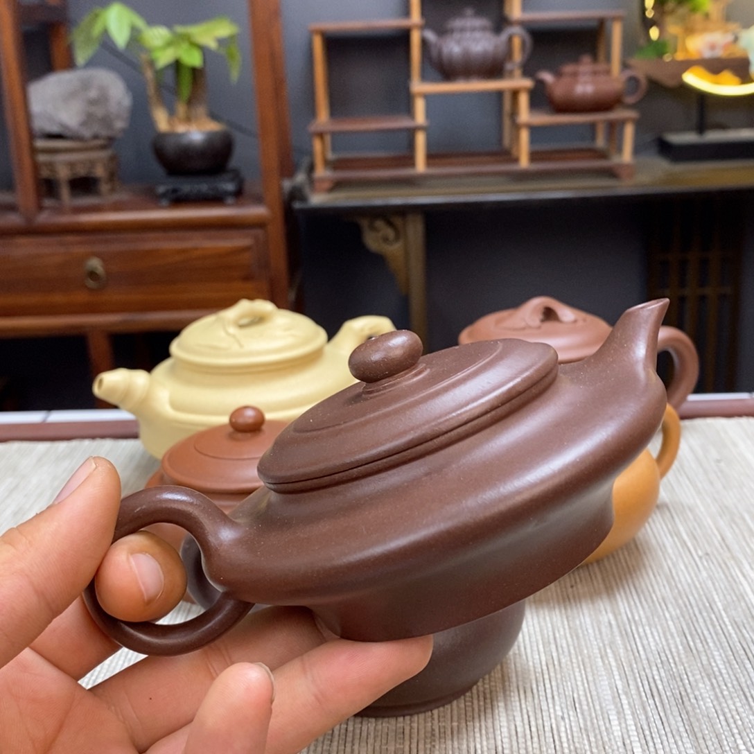 紫泥茶壶容量220毫升