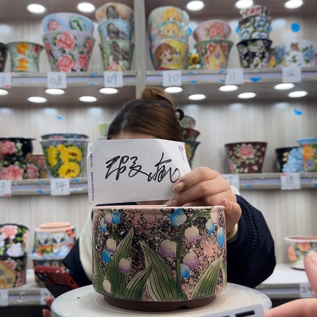 陶摆件花盆瑕疵瑕疵755