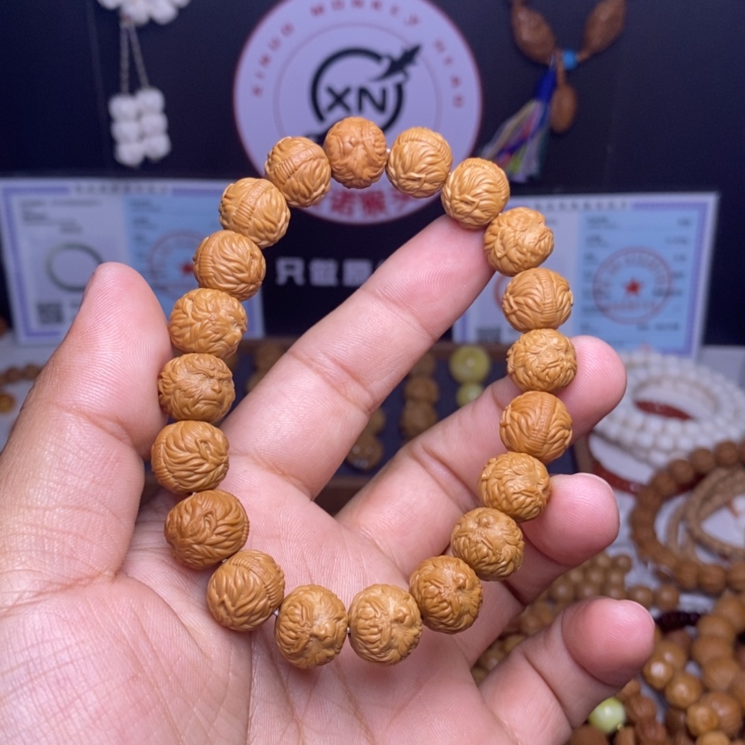 沙***哥猴头核桃手串大圣