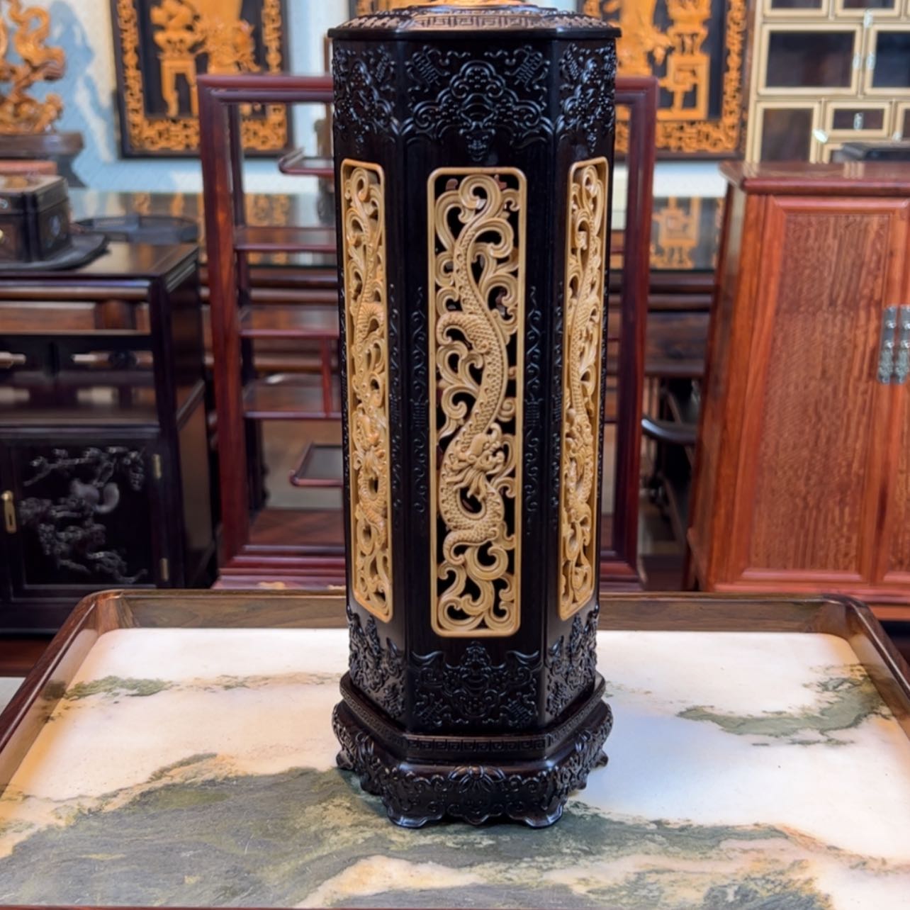 【闪购商品】黑酸枝木类成套家具