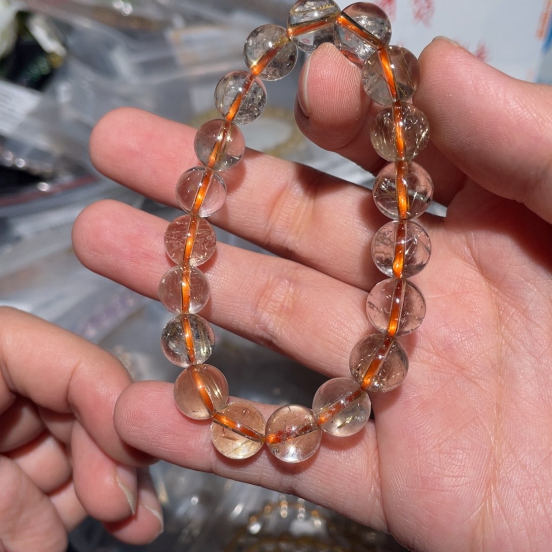 水晶手链未镶嵌月***星手链