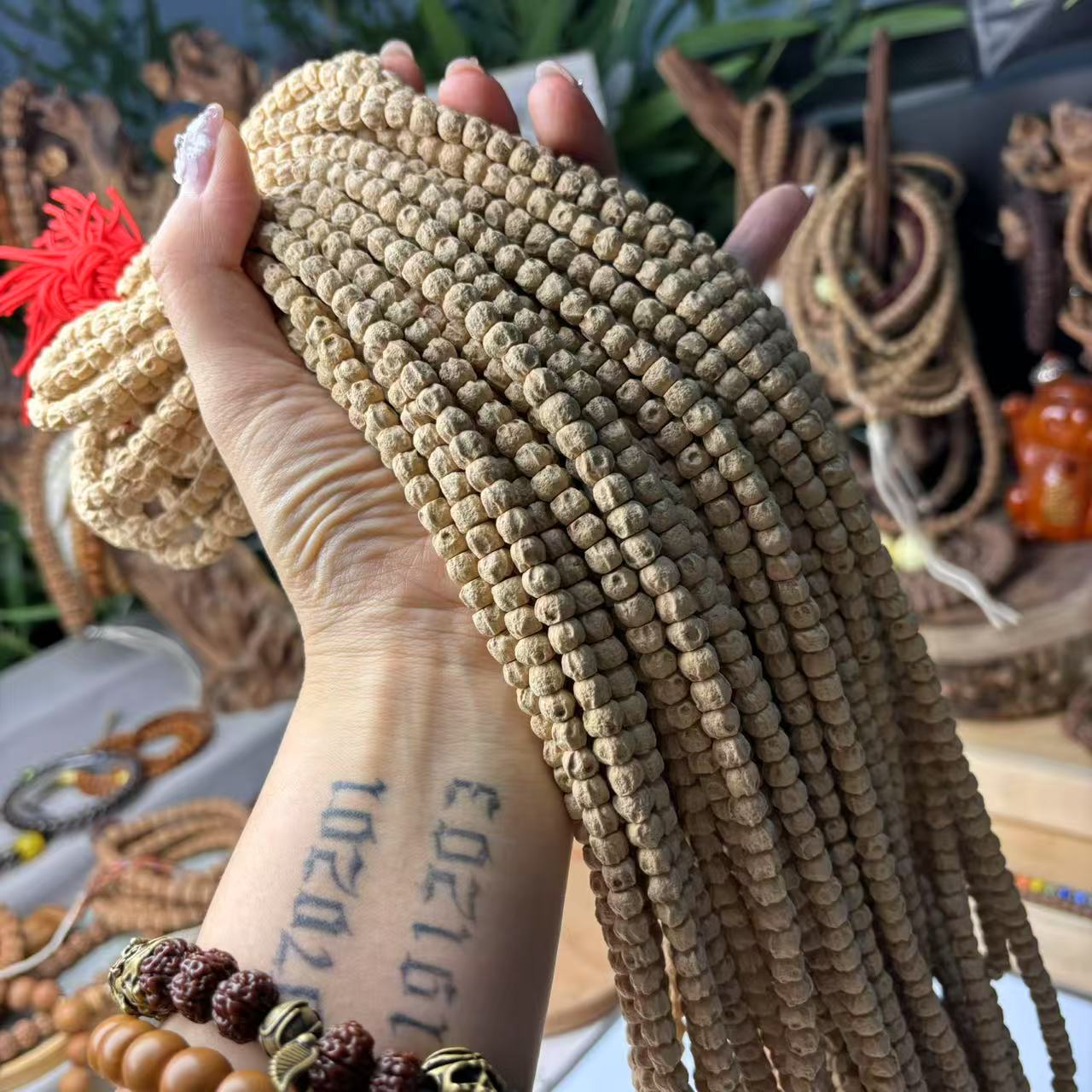 精挑热振百香籽长串6-7mm左右+凡人仙物礼盒套装