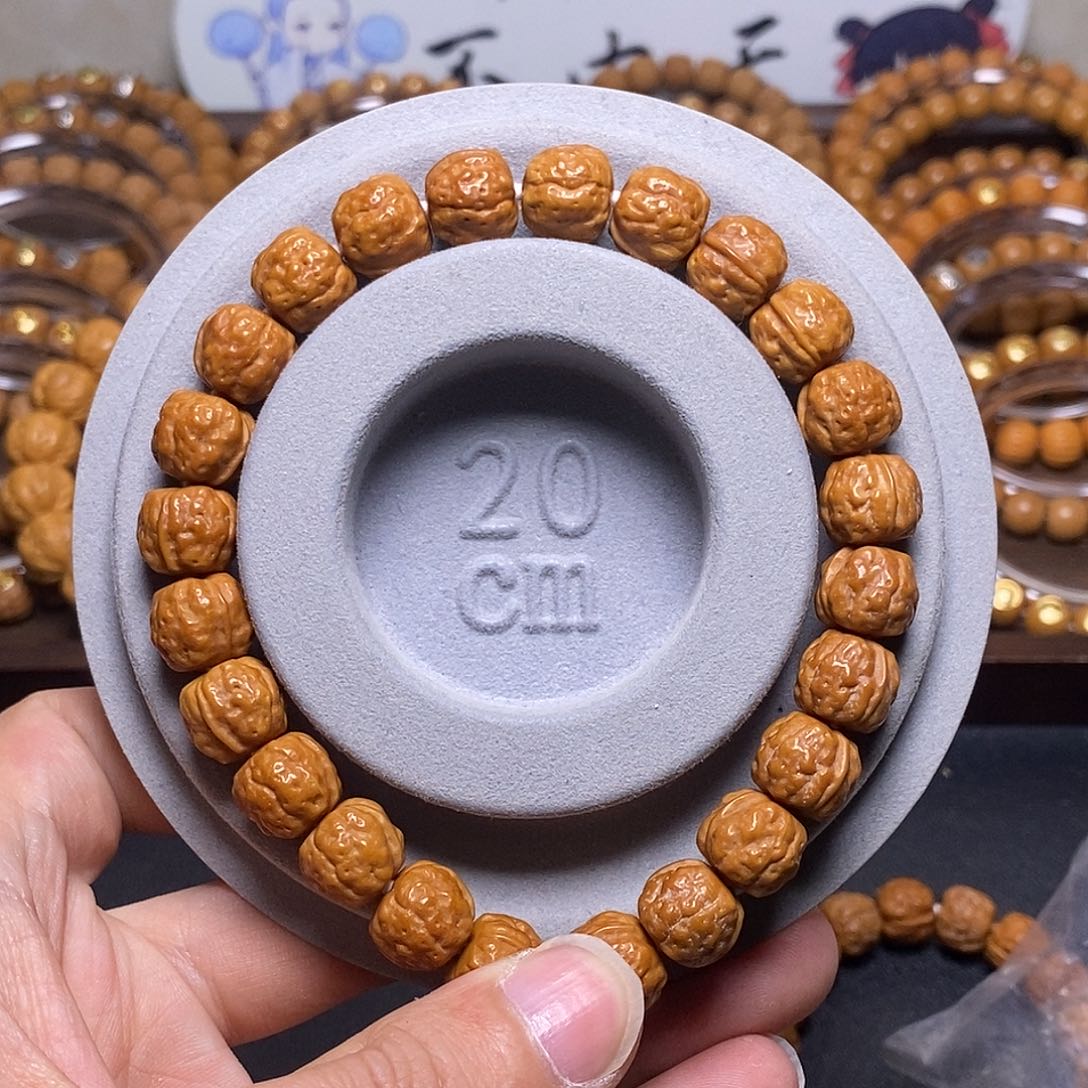 猴头核桃手串蟾宗手持尺寸11+全品108号