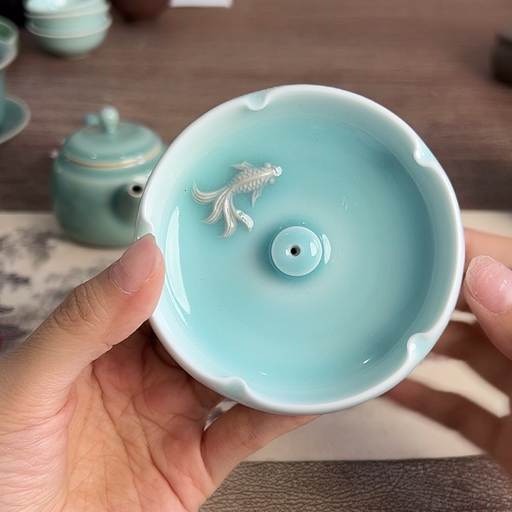 小米茶器龙泉青瓷
