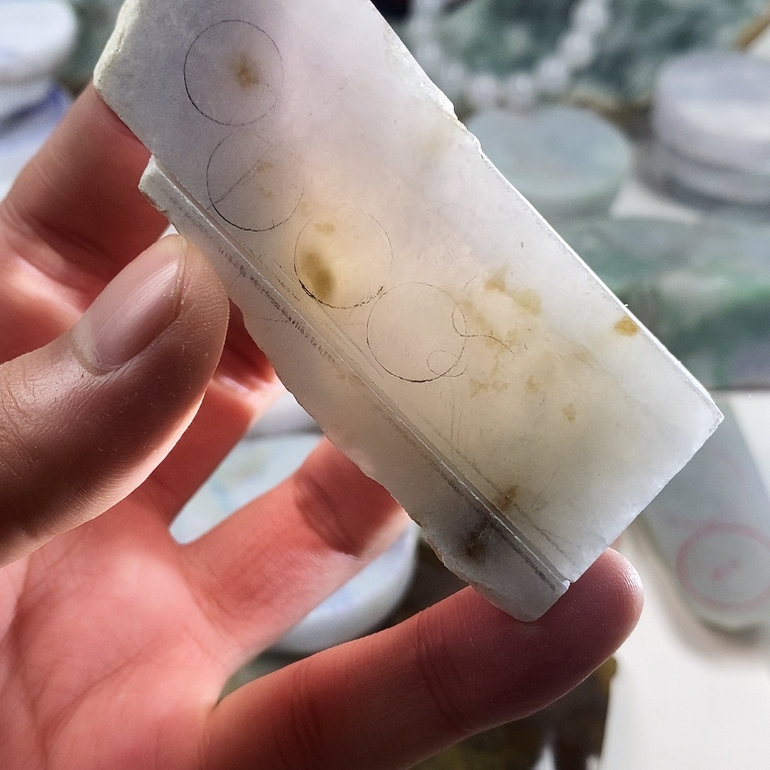 翡翠散珠天然缅甸翡翠a货13