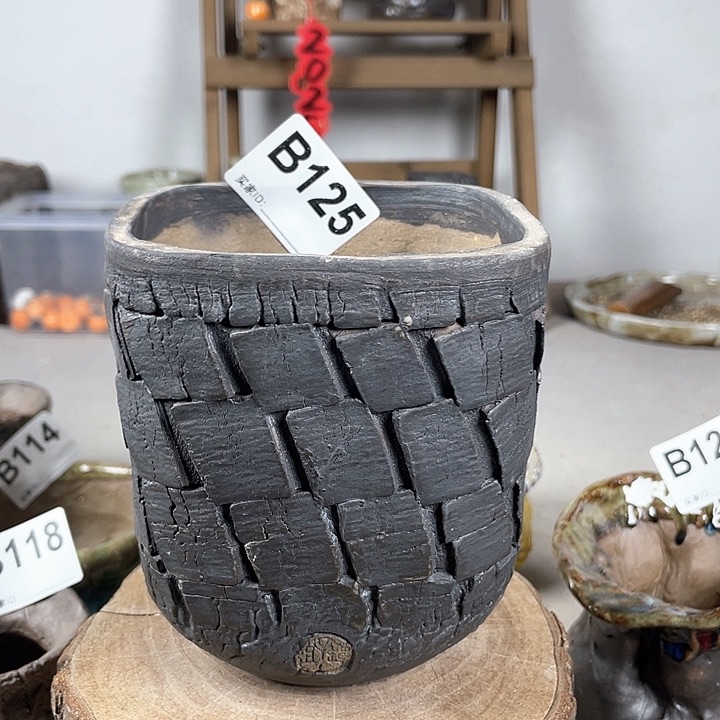 紫砂花盆开播福利 陶瓷花盆