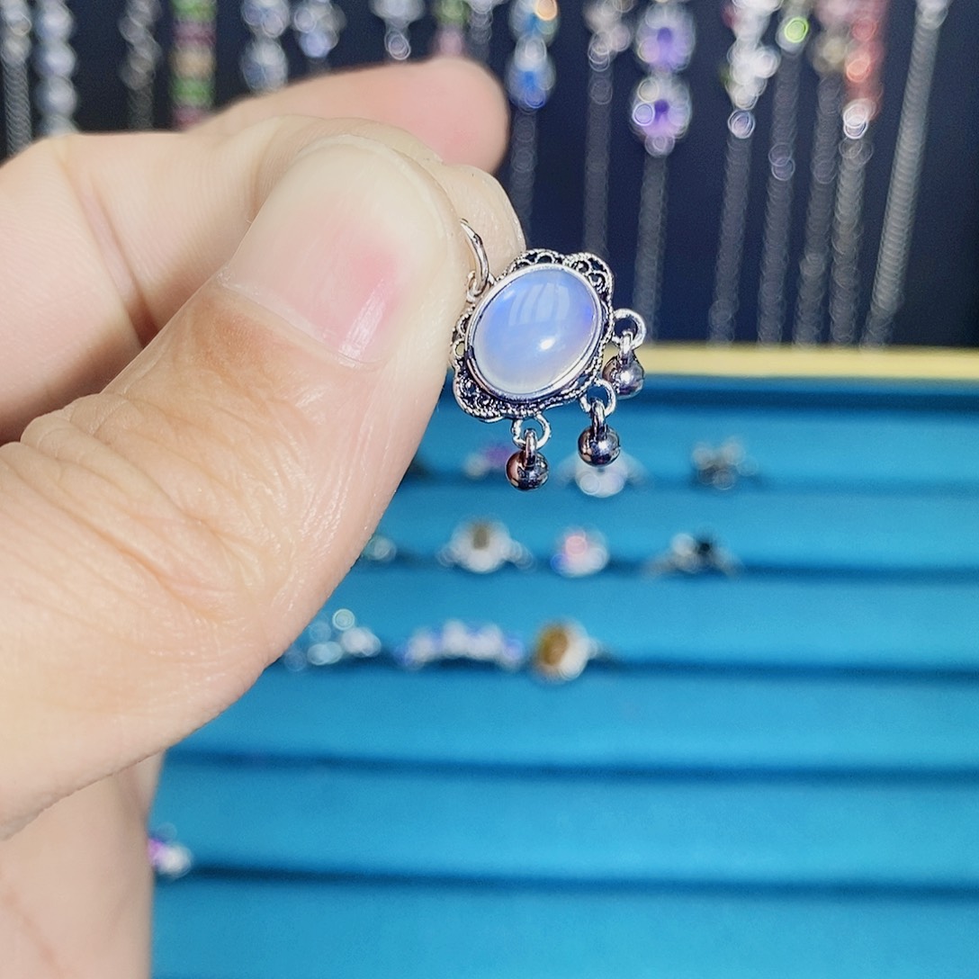 紫晶珠宝半成品未镶嵌