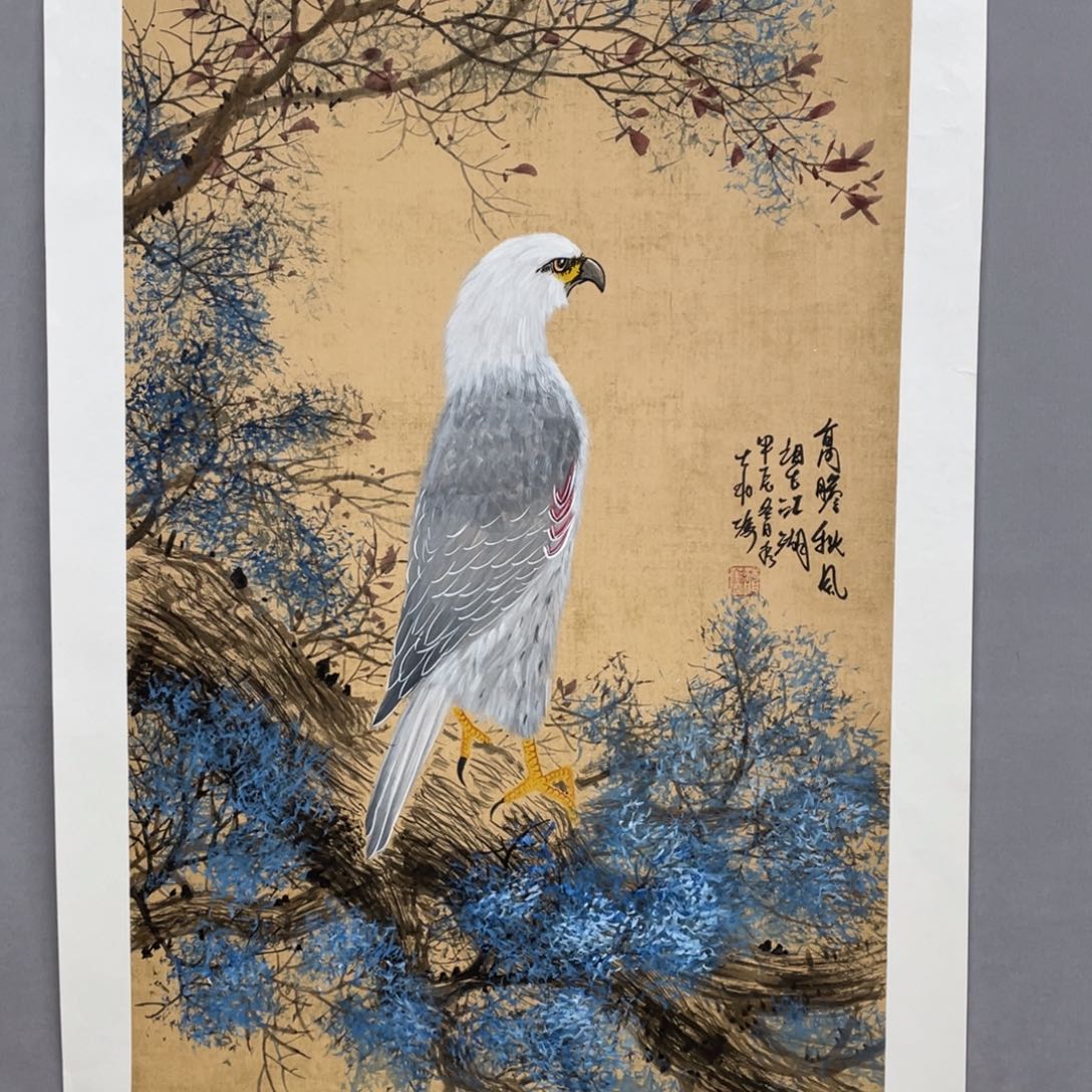 国画艺术家真人手绘