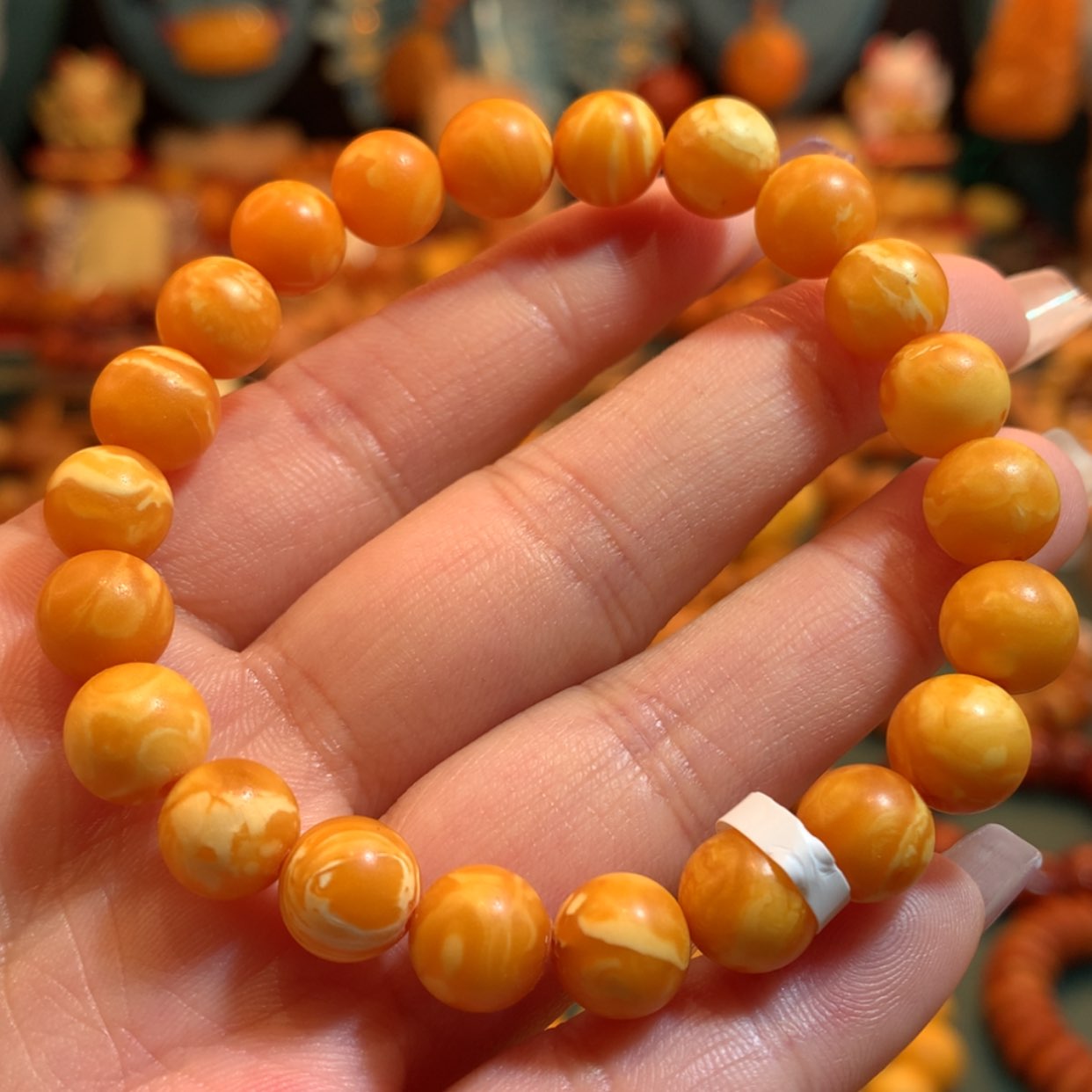 【闪购商品】蜜蜡手串未镶嵌蜜蜡手串