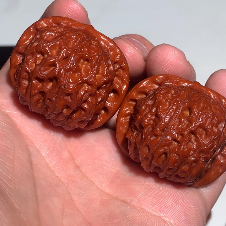 文玩核桃把件东*k血麒麟41