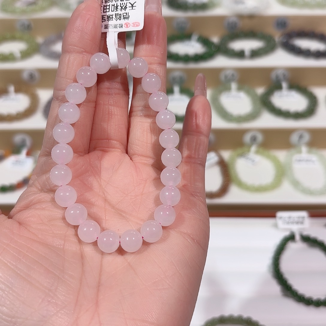 和田玉手链未镶嵌V