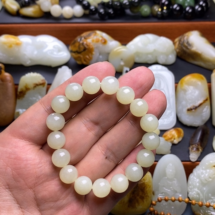 和田玉未镶嵌吊坠(不含链)