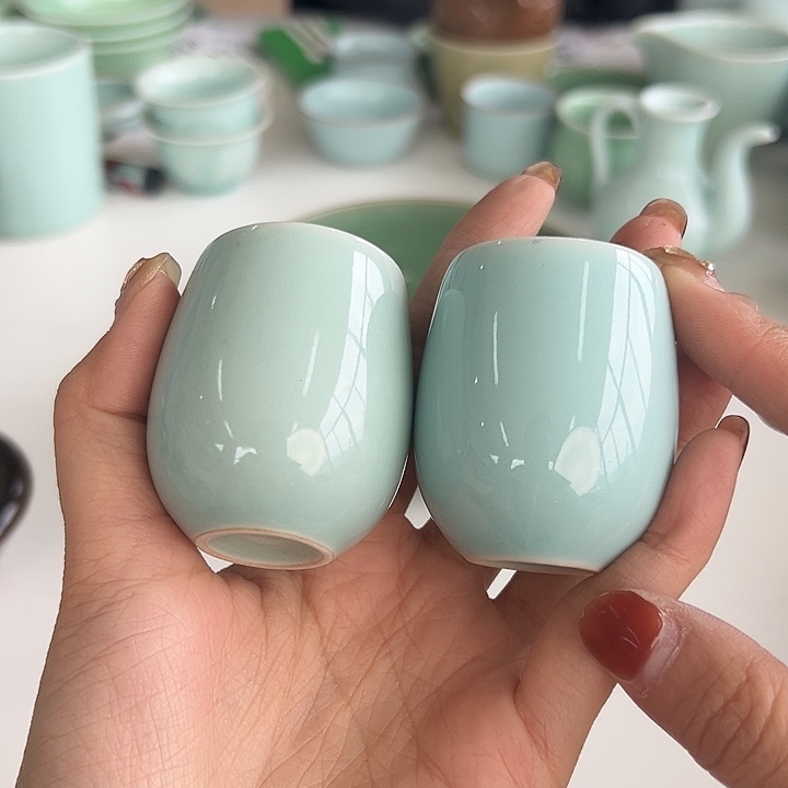 小米茶器龙泉青瓷