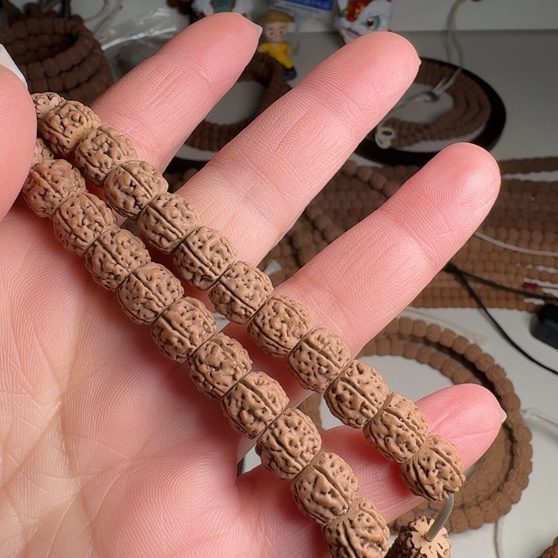 小****菩提籽类108藏切魔丸