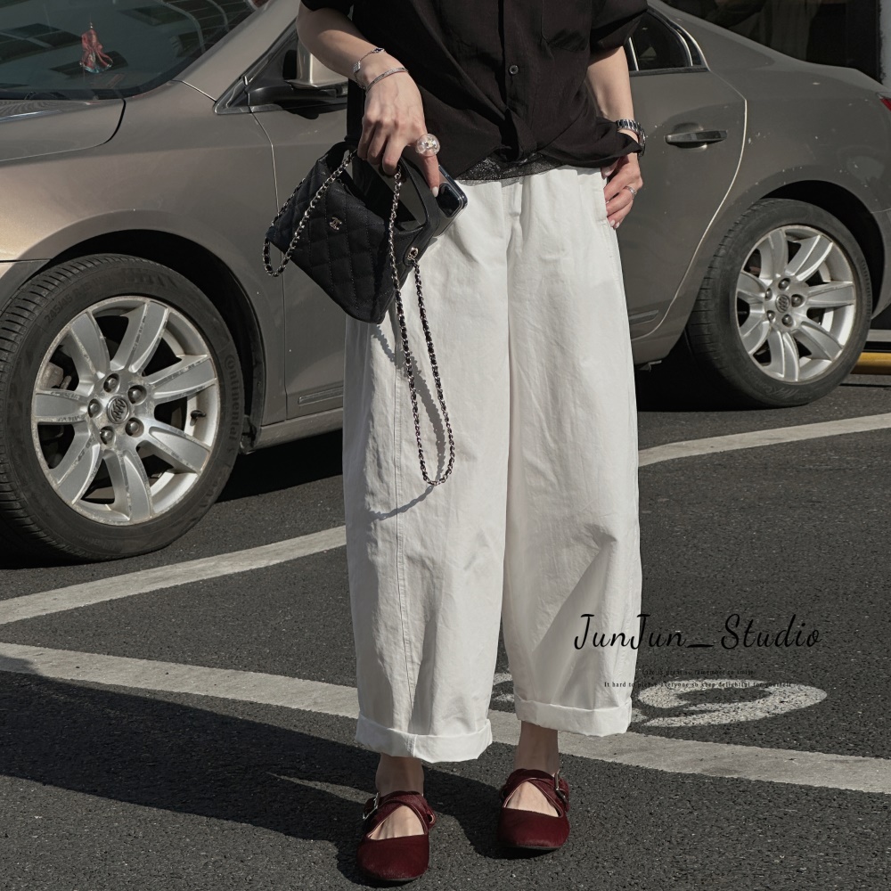 JunJun春季上新百搭时尚简约休闲裤JJ2314