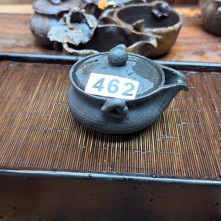 纯手工制作粗陶茶具