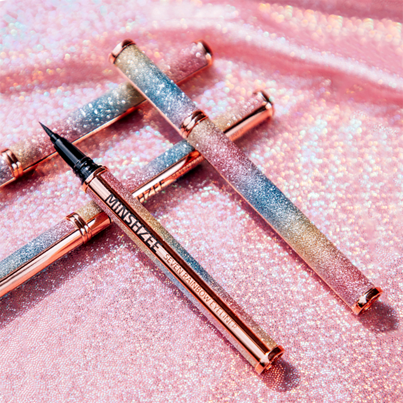 茗希芝星空眼线笔防水防汗极细持久不晕妆染眼线液笔棕色眼线笔女