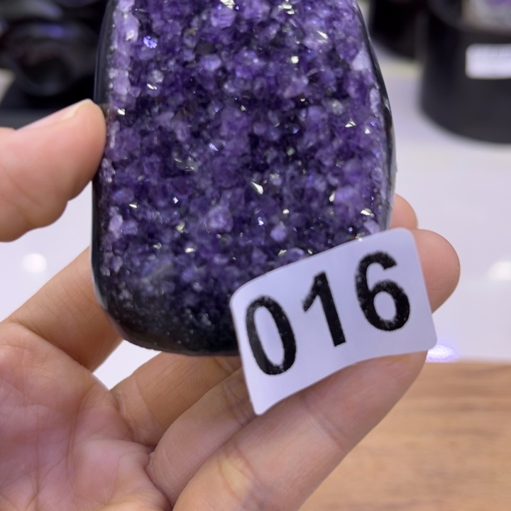 紫晶摆件未镶嵌水晶