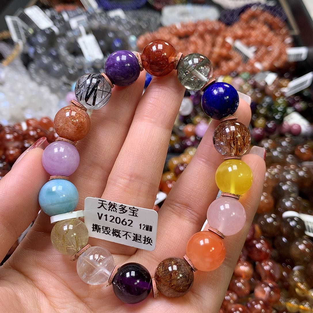 水晶手链未镶嵌，