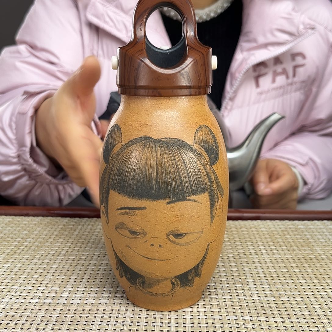 紫砂茶杯宜兴紫砂保温杯