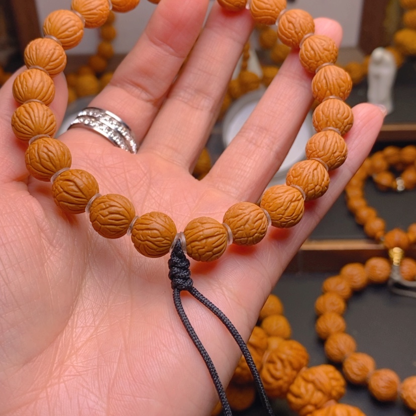 【闪购商品】桃核手串『****』龙文桃核