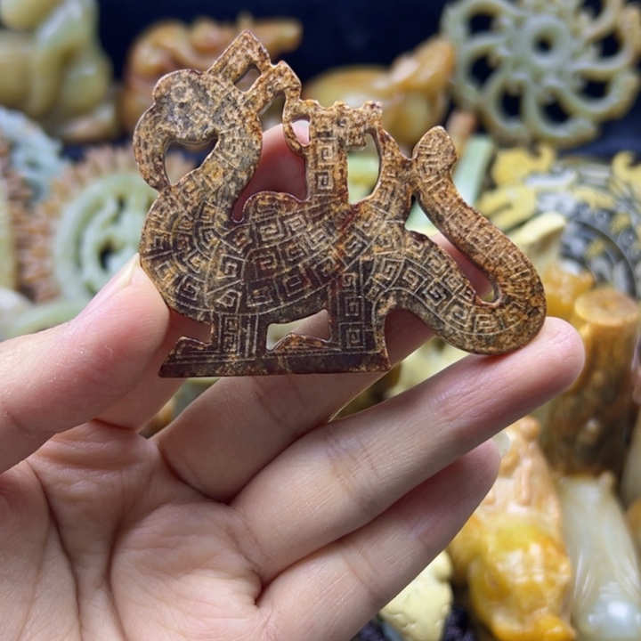 和田玉颈饰未镶嵌20