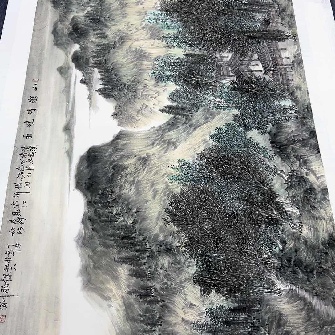 国画老*李川浦老师作品