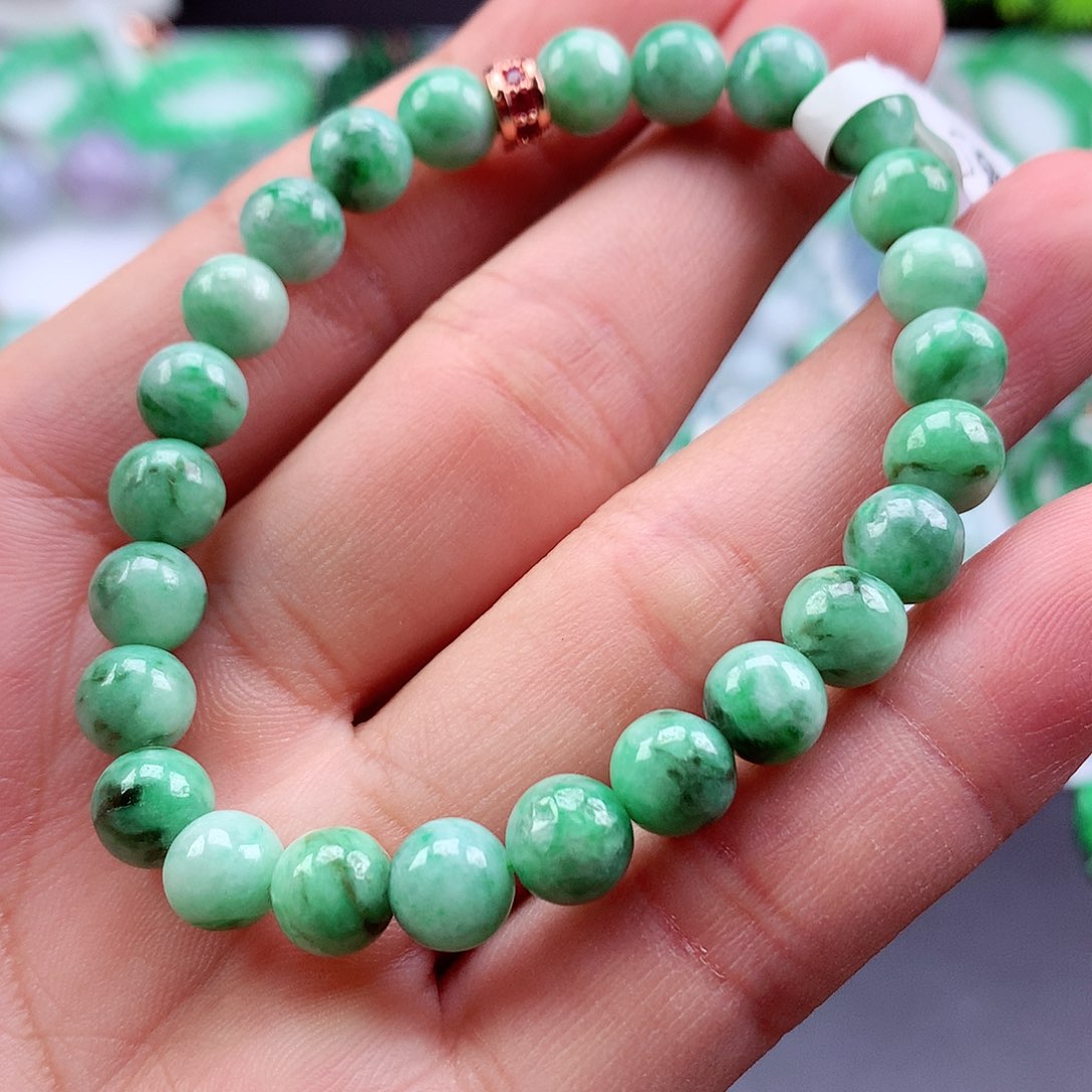 未镶嵌手链翡翠手串