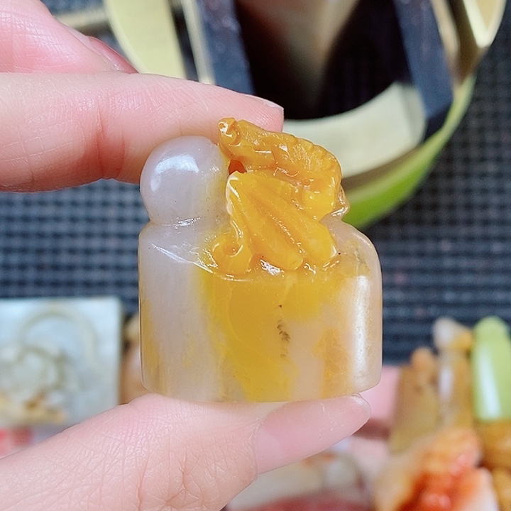 老挝石现场直播手工