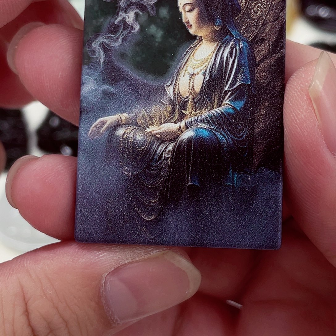 翡翠未镶嵌颈饰先鉴后发一物一证
