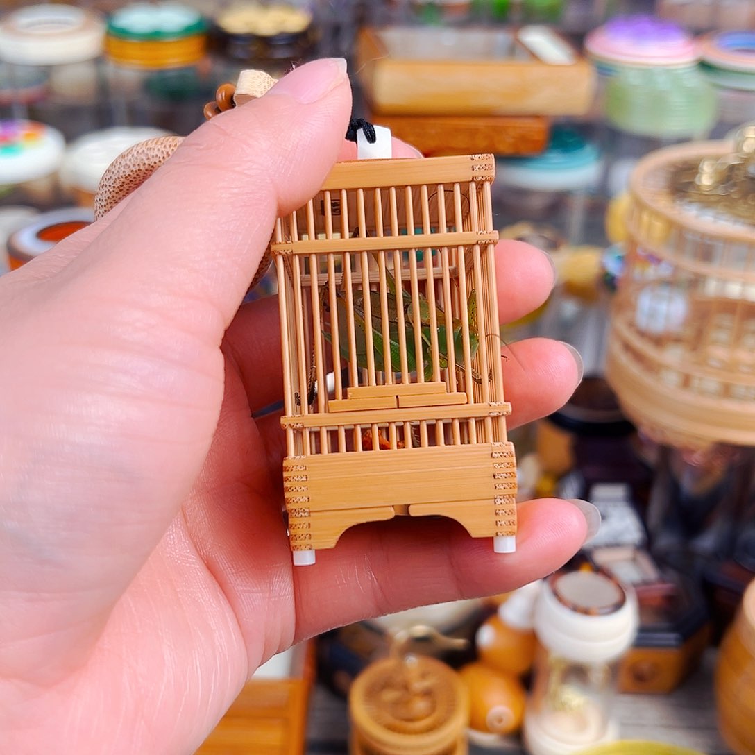 竹掌中宝小方笼➕扎嘴